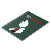 Free Palestine Notebook - Solidarity Journal Notizblock (Linke Seite)