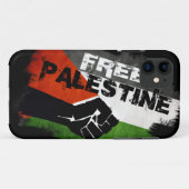 Free Palestine. Palästina Case-Mate iPhone Hülle (Rückseite (Horizontal))