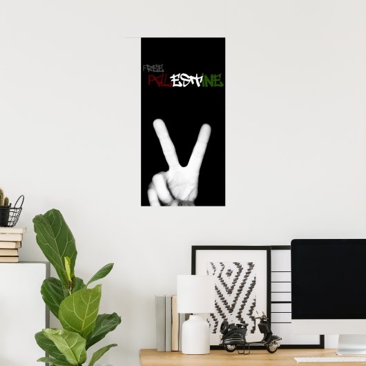 Free Palestine Poster (Heimbüro)