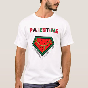 Free Palestine Protest T - Shirt - Watermelon T-Sh