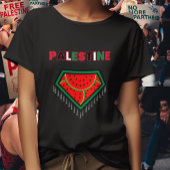 Free Palestine Protest T - Shirt - Watermelon T-Sh