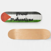 Free Palestine Skateboard (Horizontal)