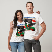 Free Palestine Slogan T - Shirt (Unisex)