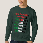 Free Palestine Sweatshirt - Rett Gaza Sweatshirt (Vorderseite)