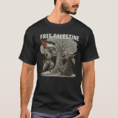 Free Palestine T-Shirt – Roots of Freedom (Vorderseite)