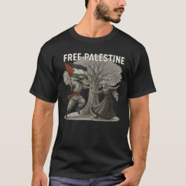 Free Palestine T-Shirt – Roots of Freedom
