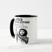 FREE PALESTINE TASSE (Vorderseite Links)