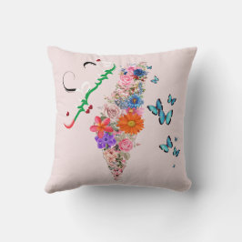 Free Palestine Throw Pillow Wohngestaltung Kissen
