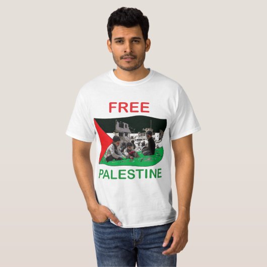 Free Palestine Tshirt (Vorne ganz)