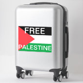 Free Palestine Vinyl Sticker (Koffer)