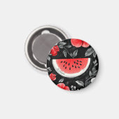 Free Palestine Watermelon Magnet (Vorderseite/Rückseite)