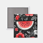 Free Palestine Watermelon Magnet (Vorderseite/Rückseite)