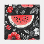 Free Palestine Watermelon Magnet (Vorne)