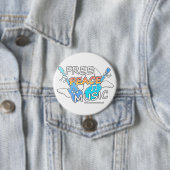Free Peace Music Button (Beispiel)