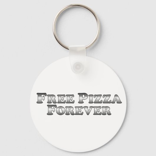 Free Pizza Forever - Basic Schlüsselanhänger (Vorderseite)