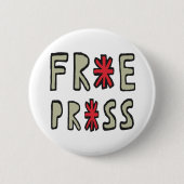 Free Press Button (Vorderseite)