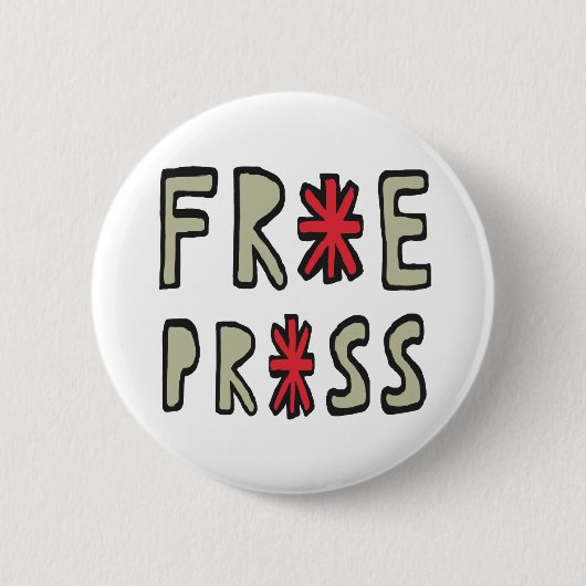 Free Press Button (Vorderseite)