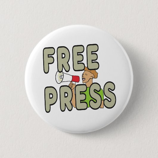 Free Press Button (Vorderseite)