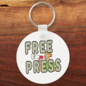 Free Press Schlüsselanhänger (Vorderseite)