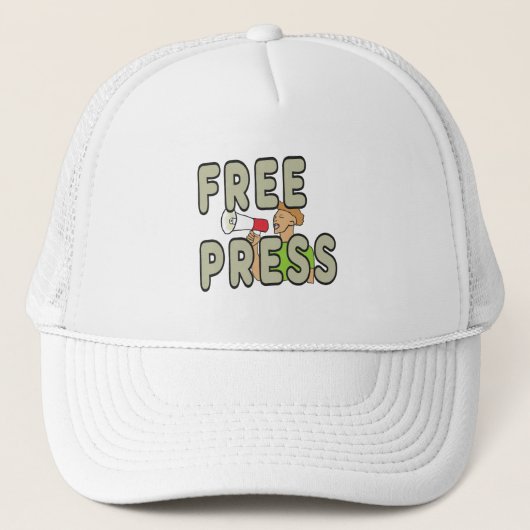 Free Press Truckerkappe (Vorderseite)