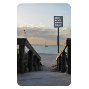 Free Range Human Premium Magnet