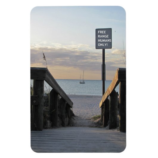 Free Range Human Premium Magnet (Vertikal)