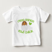Free Range KIWI Küken Neuseeland Baby T-shirt (Vorderseite)