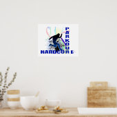 Free Running Parkour Hardcore Poster (Küche)