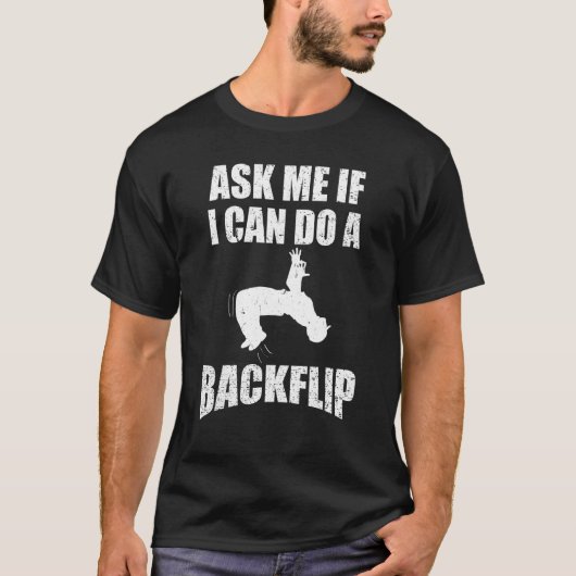 Free Running Parkour T-Shirt Run Fly Jump Backflip (Vorderseite)