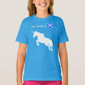 Free Scotland Unicorn T-Shirt (Vorderseite)