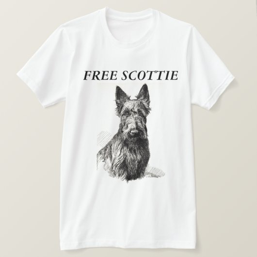FREE SCOTTIE T-Shirt (Design vorne)