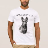 FREE SCOTTIE T-Shirt (Vorderseite)