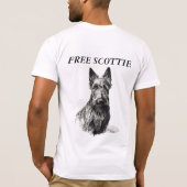 FREE SCOTTIE T-Shirt (Rückseite)