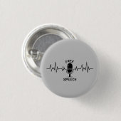 Free Speech EKG Button (Vorne & Hinten)