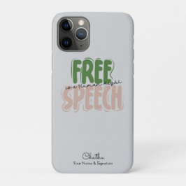 Free Speech Is a Human Right Case-Mate iPhone Hülle