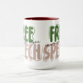 Free Speech Is a Human Right Tasse (Zentrum)
