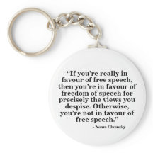 Free Speech Keyring - Zitat 30