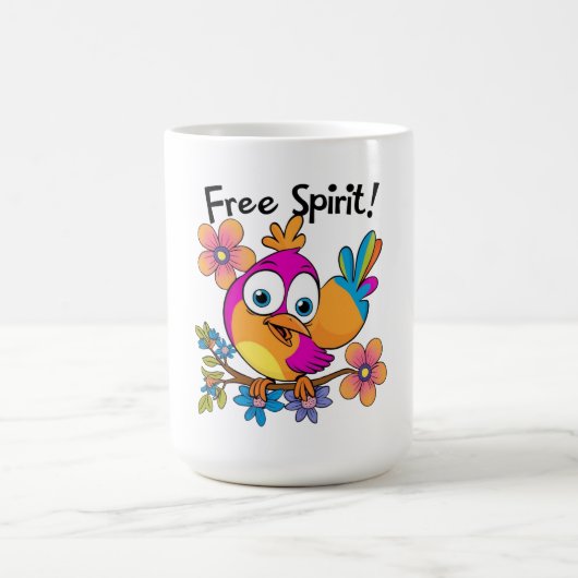 Free Spirit Bird Kaffeetasse (Mittel)