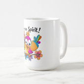 Free Spirit Bird Kaffeetasse (VorderseiteRechts)