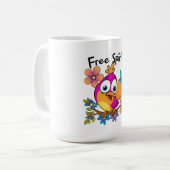 Free Spirit Bird Kaffeetasse (Vorderseite Links)