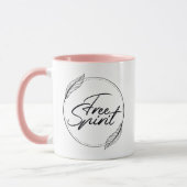 Free Spirit Boho Style Yoga Tasse (Links)