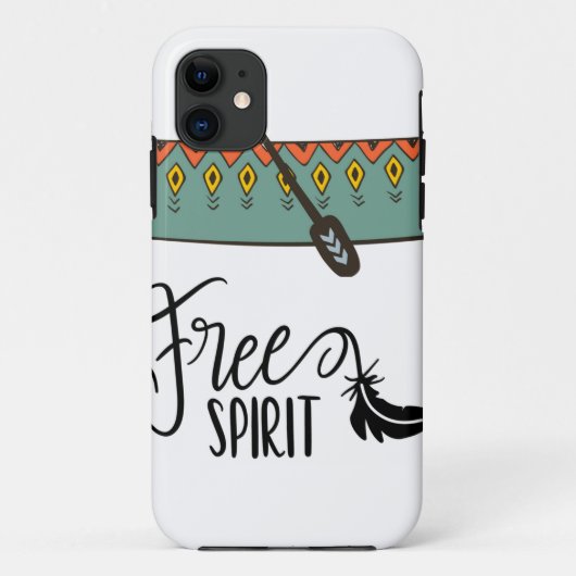 Free Spirit Canoe Case-Mate iPhone Hülle (Rückseite)