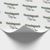 Free Spirit Canoe Geschenkpapier (Ecke)