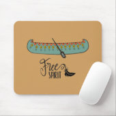 Free Spirit Canoe Mousepad (Mit Mouse)