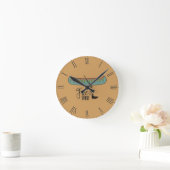 Free Spirit Canoe Runde Wanduhr (Zuhause)
