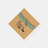 Free Spirit Canoe Serviette (Ecke)