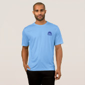 Free Spirit Explorer Emblem Blue Lifestyle T-Shirt (Vorne ganz)