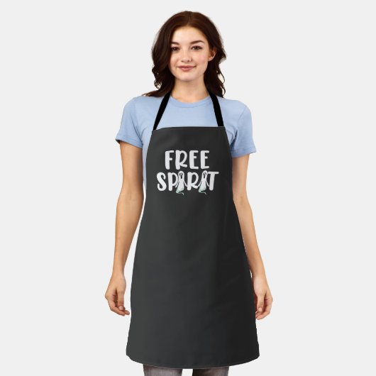 Free Spirit Halloween Ghost-Schürze Schürze (Getragen)