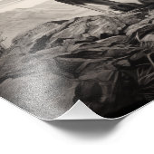 Free Spirit Lion Black and White Fotodruck (Ecke)