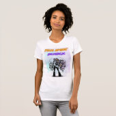Free Spirit Mama: Eure innere Blume erobern T-Shirt (Vorne ganz)